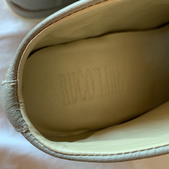 Rucoline Italian Leather Peep Toe Booties with built in Wedge - size 40 - Picture 7 of 7